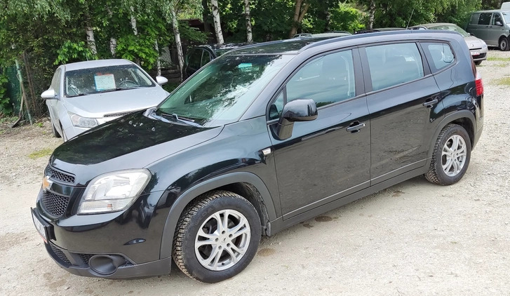 Chevrolet Orlando cena 25950 przebieg: 173000, rok produkcji 2011 z Poniatowa małe 562